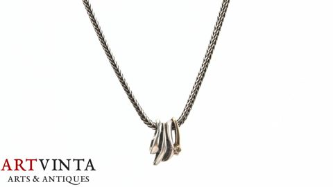 Kette mit Anhänger für Damen Silber 925