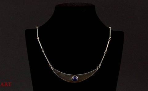 Collier Silber 925 um 1992 Schweden Stieg-Kette