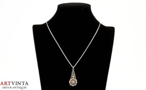 Filigraner pendant chain silver 925