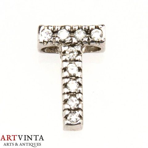 Buchstaben pendant silver 925 Zirconia