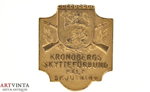 Schützen badge silver