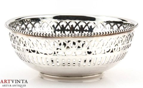 Kleines Schälchen Silber 830 Schweden 31 g