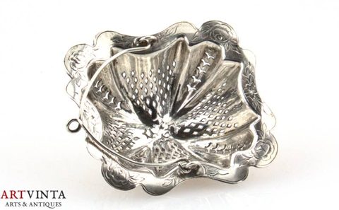 Teesieb Silber 950 Frankreich Paris Minervakopf