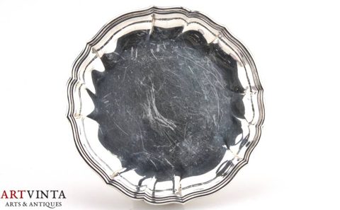 Cohr Unterteller Schälchen Silber 830 Dänemark