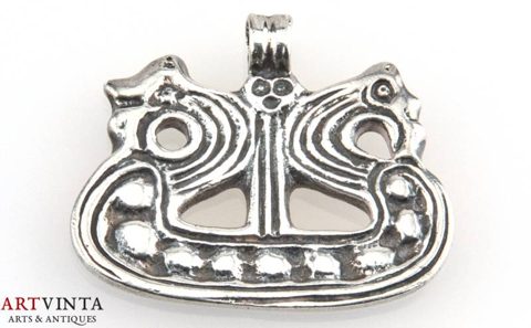 Wikingerschiff Wiking pendant silver 925