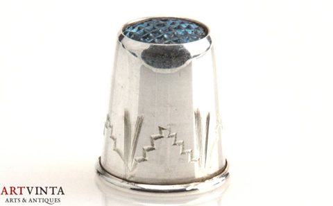 B r L Fingerhut Silber 830 Schweden Falköping um 1955