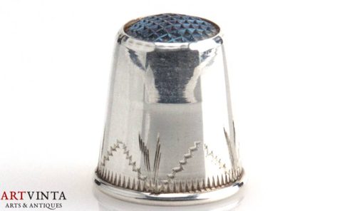 L b L Fingerhut Silber 830 Schweden Falköping um 1949