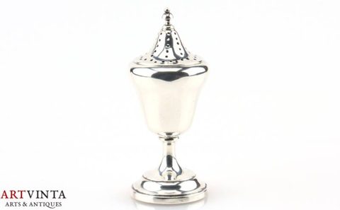 SP Salzstreuer Silber 830 Schweden Linköping 1909 Salt Shaker