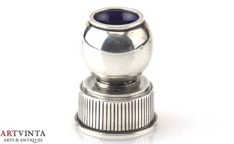 Georg Jensen Kleines Tintenfass Silber 925 Jorgen Jensen