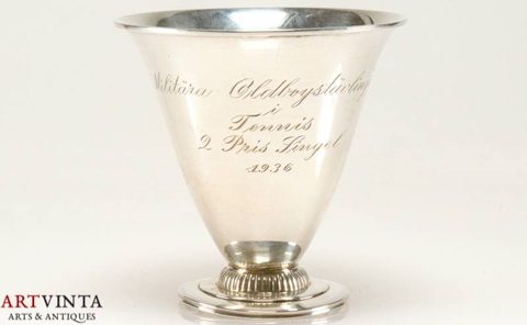 GAB Liquerbecher Becher Silber 830 30 g Schweden