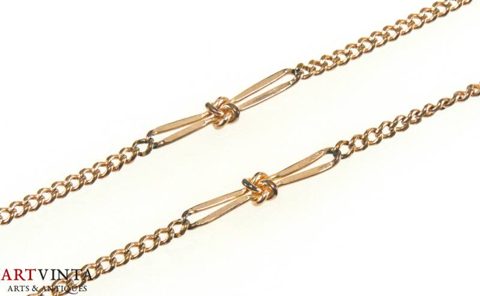 Pocket watch chain Doublé