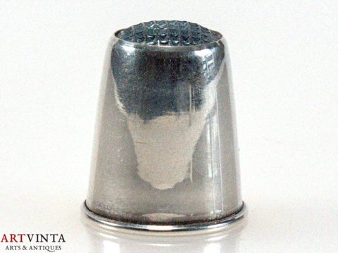 G. Dahlgren & Co Fingerhut Silber 830 Schweden Malmö