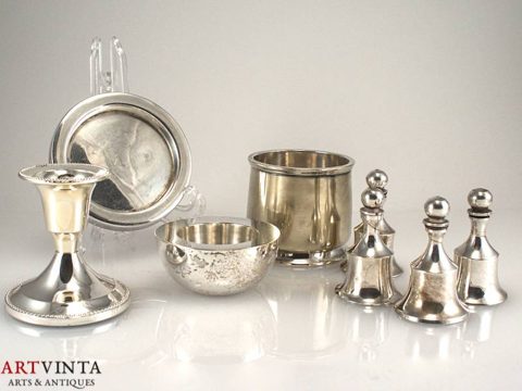 Konvolut aus Versilbeten Teilen Darunter Mappin & Webb Set