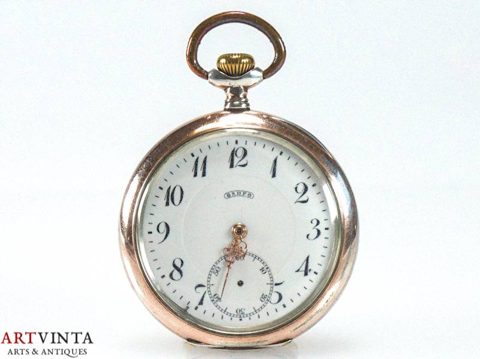 Herren Taschenuhr Silber 800 Defekt