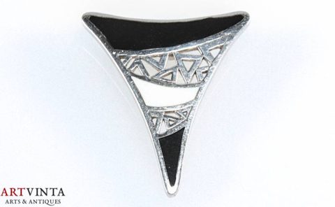 Pendant silver 925 enamel Ethnic