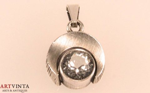 Sten & Laine Anhänger Silber 925 Bergkristall