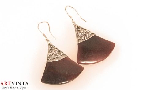 Hängeohrringe earrings silver 925
