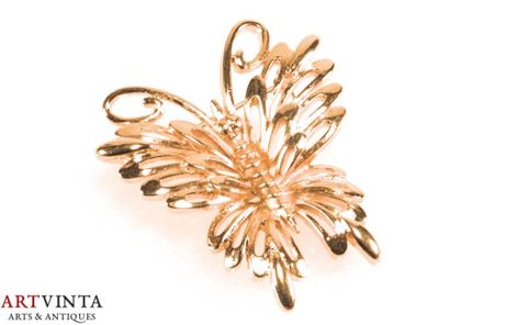 Monet Brosche Modeschmuck Schmetterling