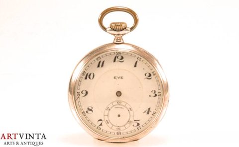 Eve pocket watch silver 800