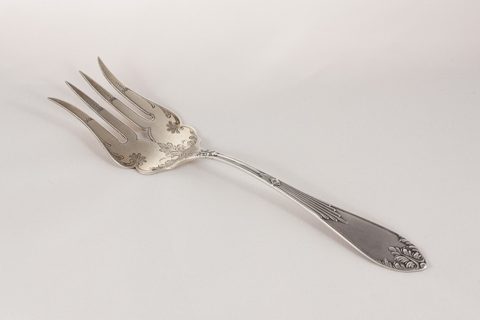 Köberlin Gebrüder Fischvorleger Gabel Silber 800 Deutsch Server