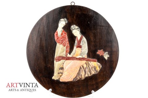 China Holztafel Stein Relief